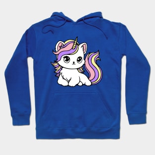 Unicorn Kitty Cat Hoodie